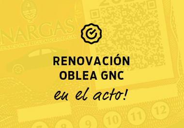 renovación oblea en el acto